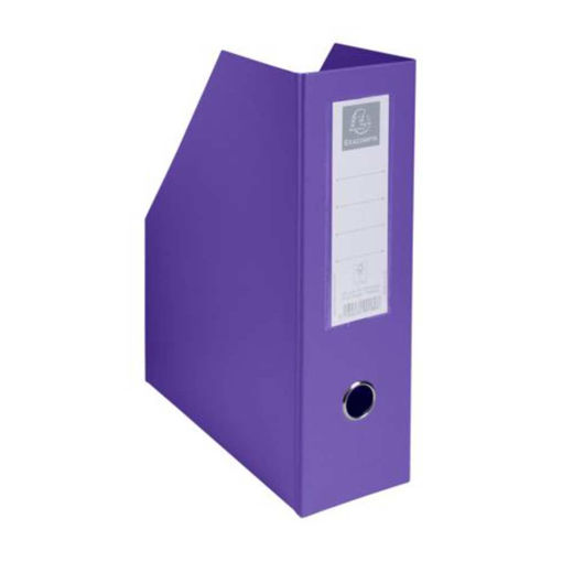 Picture of EXACOMPTA MAGAZINE HOLDER 100MM PURPLE
